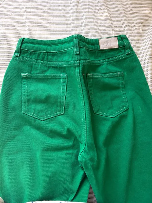 BDG Emerald Green Straight Leg Jeans - Image 5