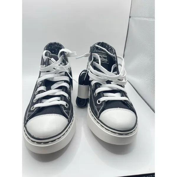 Skechers Snoop Dogg Snoop One Doggy Bonez Womens Size 5 Black‎ Sneakers Shoes - Image 5
