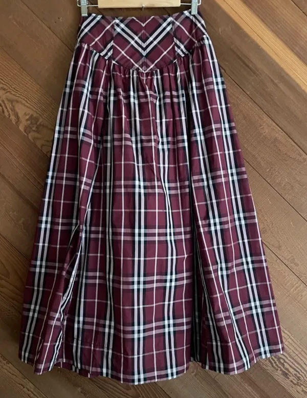 Anthropologie Maeve Drop Waist Taffeta Maxi Skirt Size 2 - Image 2