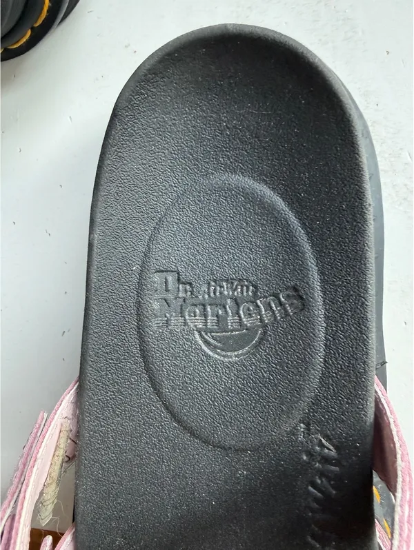 Dr. Martens Pink Triple Strap Sandals - Size 9 - Image 5
