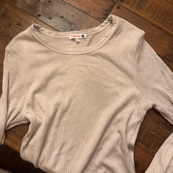 SUNDRY Ribbed‎ Tee - Image 2