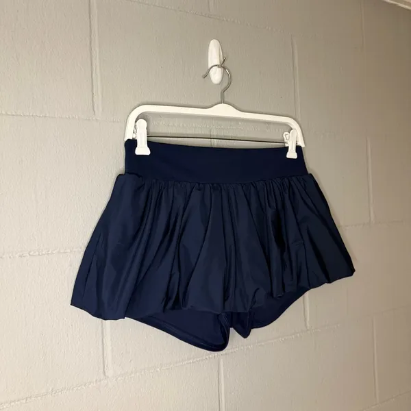 NWT FP Movement Dance All Day Bubble Skort in Midnight Navy Women’s Size Large - Image 5
