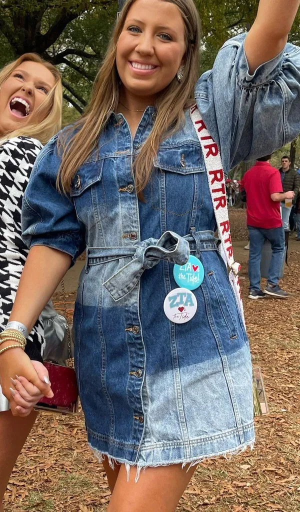 Jean denim dress - Image 2