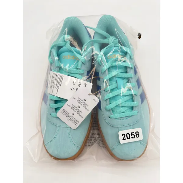 Adidas VL Court 3.0 Bold Platform Aqua Blue Suede Skate Trainer Low Sneakers 7.5 - Image 8
