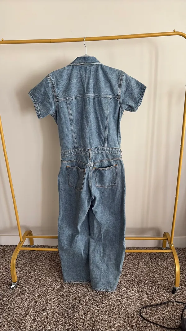 Abercrombie and Fitch Denim Romper - Image 2