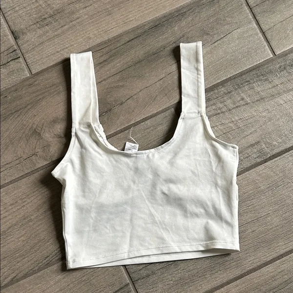 H&M Divided White Tank Top - Image 3