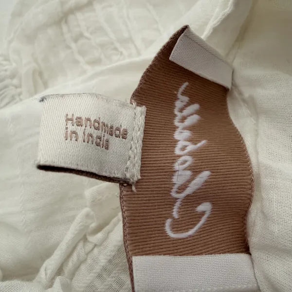 Cleobella Elliot ivory organic cotton mini dress - Image 11