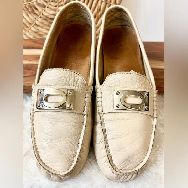Coach Napoleon Leather Driving Loafer Size 8.5 - Image 5