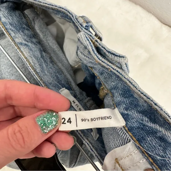 Pacsun jeans! 90s boyfriend, distressed, jeans size 24! - Image 5