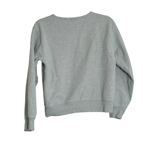 Aritzia Size XS Sweatfleece Cozy Fleece Perfect Fit Sweatshirt Heather Grey - Image 8