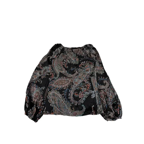 Anthropologie Maeve Boho Sheer‎ Printed Peasant Top Small - Image 2