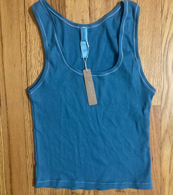 SKIMS Cotton Rib Tank XL - Image 2