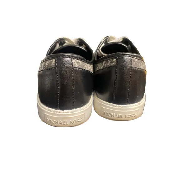 Michael Kors Women's Black/White Shoes/Sneakers/Low-Tops Size 8 SKU 1787 - Image 4