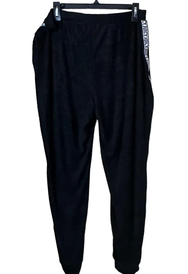 Juicy Couture Black Terry Pajama Set - Image 8
