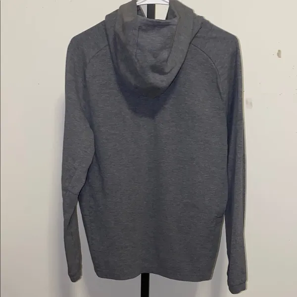 GAP Fit Gray Hoodie Sweatshirt Size Medium - Image 4