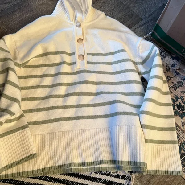 Anthropologie‎ Maeve Henley Pullover Sweater size M - Image 7