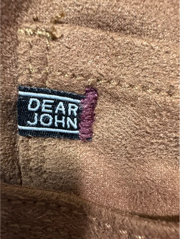 Dear John Brown Faux Suede Skinny Pants - Image 5