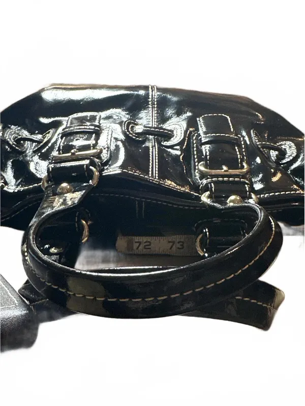 Dooney & Bourke Chara Patent Leather Satchel - Image 5