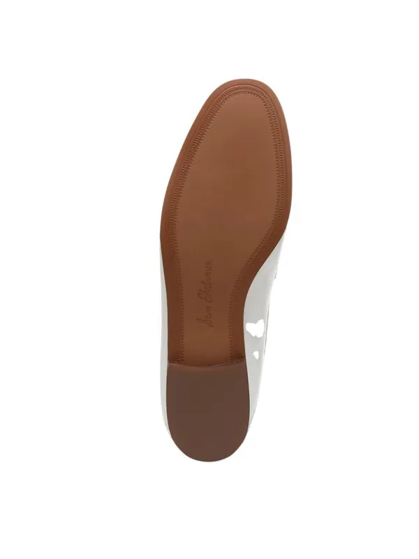 Sam Edelman Womens Loraine Almond Toe Loafers E8519LU Bright White 9M - Image 15