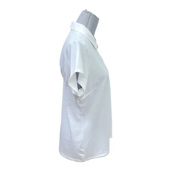 Puma Cloudspun Free Golf women's Polo Size XL White Short Sleeve UPF 40 - Image 3