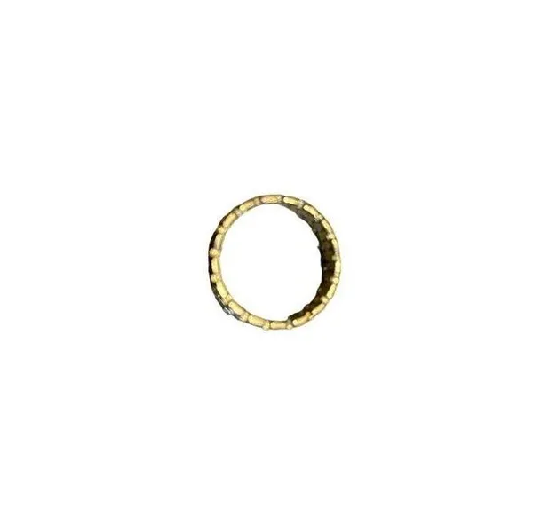Shashi Linked Band Ring Gold Womens Size 6 - Image 3