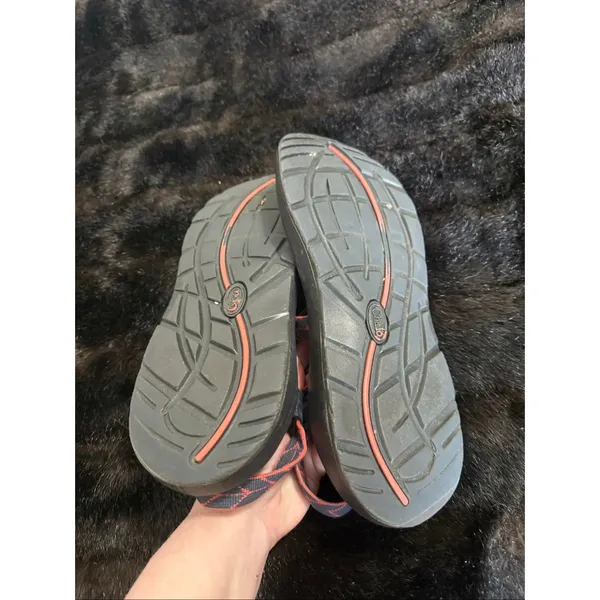 Chacos Z1 Classic Shoes Size 11 Black Red Sandals Hiking Outdoor Performance - Image 3