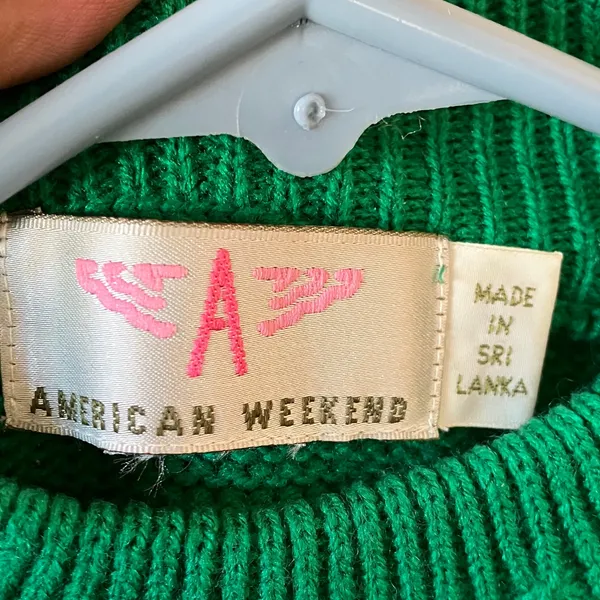 FINAL MARKDOWN Green Sweater Size undefined - Image 2