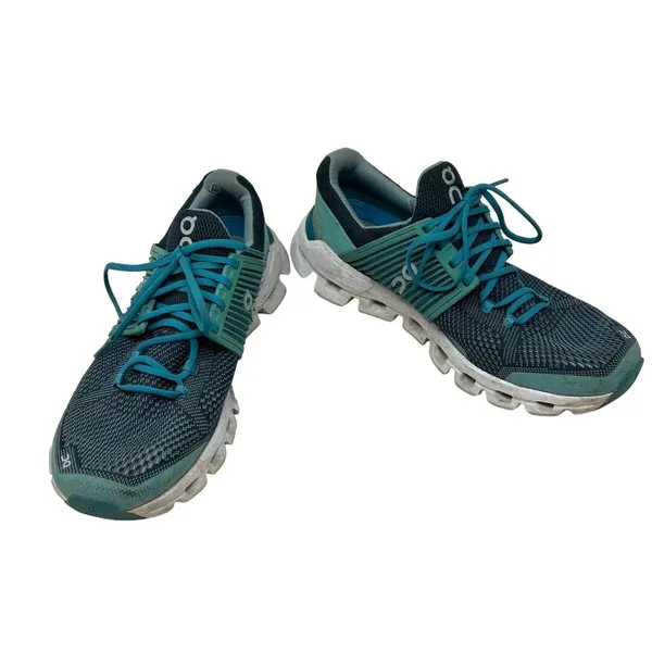 On Running‎ Cloudswift Running Shoe In Teal/ Storm Women's Size 9 - Image 3