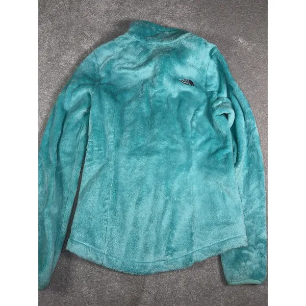 The North Face Osito 2 Jacket Women's XS Turquoise Aqua High Pile Fleece - Image 9