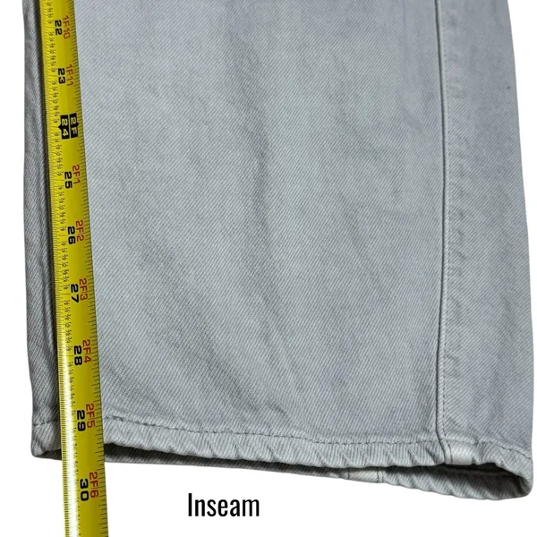 Levi's Premium Baggy Dad Barrel Jeans Kumo Light Wash‎ Grunge Capsule Chic 28 - Image 12