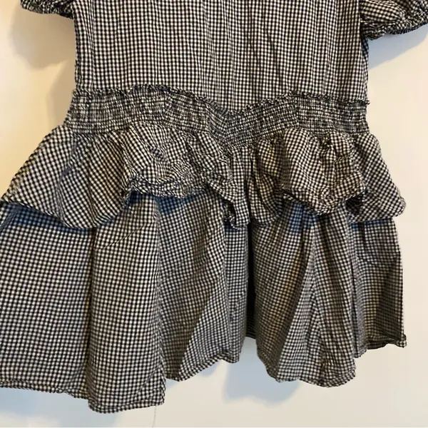 Urban Outfitters Claire Ruffled Babydoll Mini Dress size Medium - Image 10