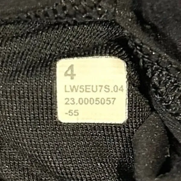 Lululemon Black Ribbed Leggings Size 4 Archival Y2K Revival Minimalist - Image 3