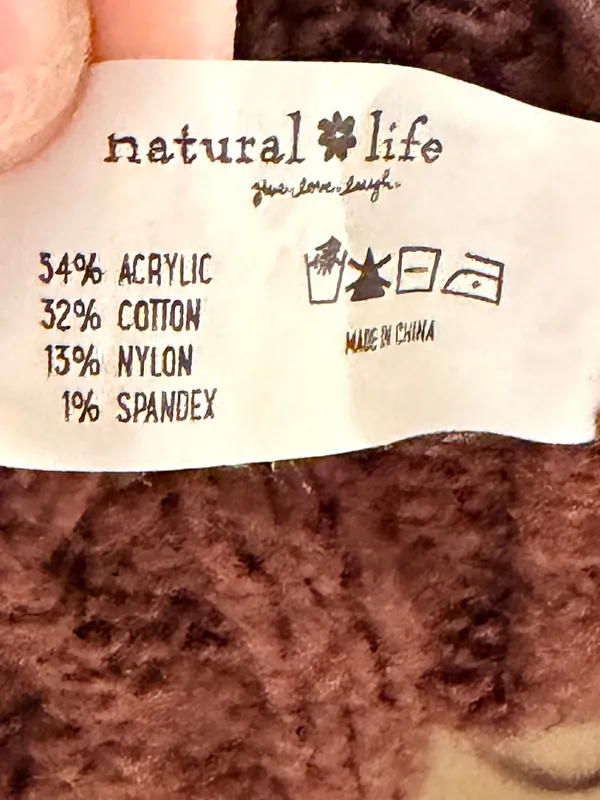 Natural Life Brown Oversized Sweater - Image 6
