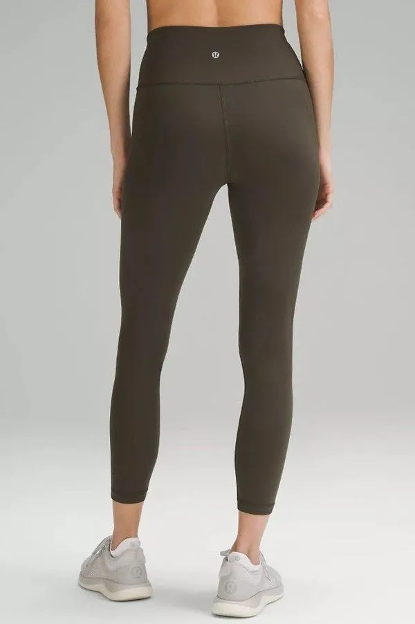 Wunder Train High-Rise Tight/Leggings 25" Size 16 NWT Dark Olive - Image 4