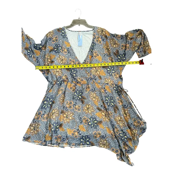 Free People Teegan Mini Dress boho size Small - Image 6