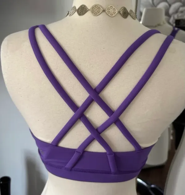 Lululemon Energy Strappy Bra in Atomic Purple - Image 5