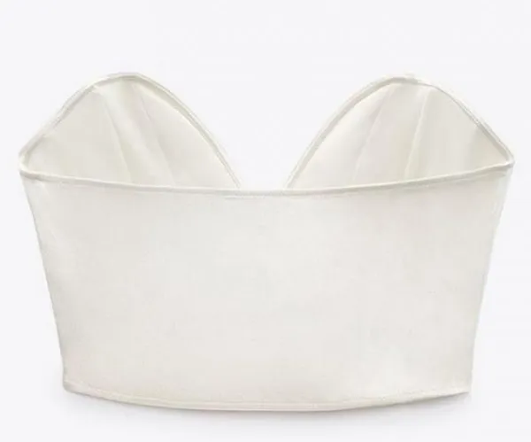 ZARA Woman CORSETS | SATIN CORSETRY-INSPIRED TOP - Image 3