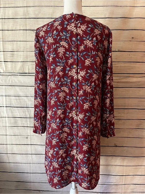 Madewell Button-Back Dress in Antique Flora - Image 8