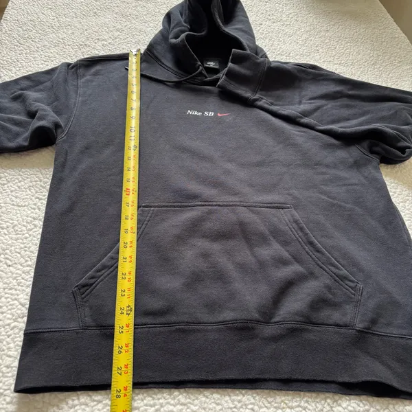 Nike SB Black Graphic Bee Dandelion Skate Pullover Hoodie L Gorpcore skatewear - Image 11
