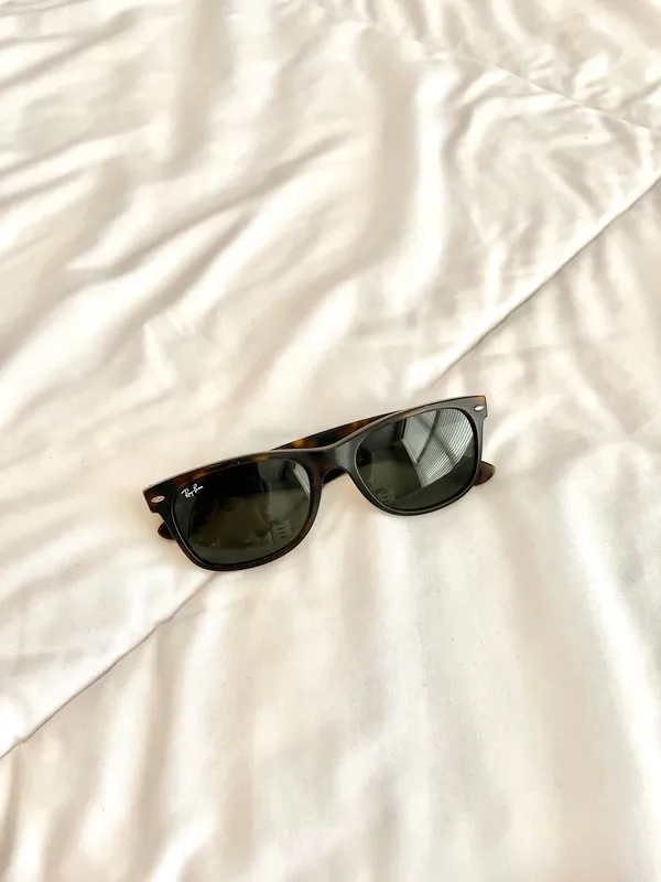 Rayban Tortoise shell Wayfarer sunglasses  - Image 3