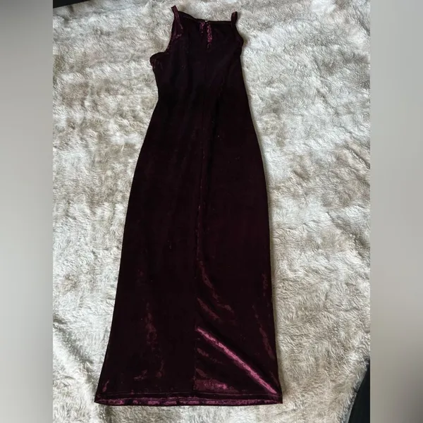 Joe & Elle Crushed Velvet Body Con Dress - Image 5
