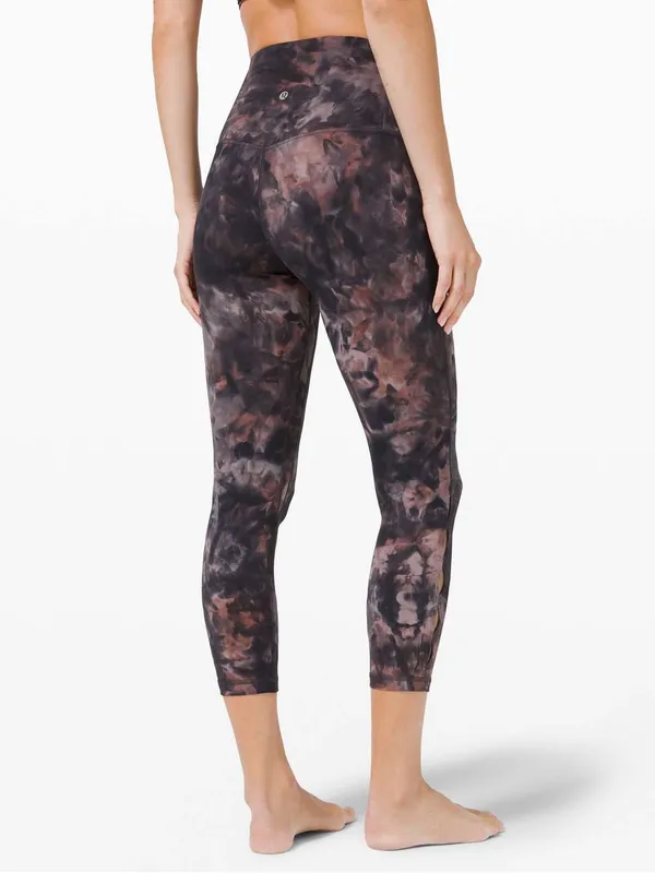 LULULEMON Unlimit High Rise Crop 23” Leggings Size 10 - Image 3