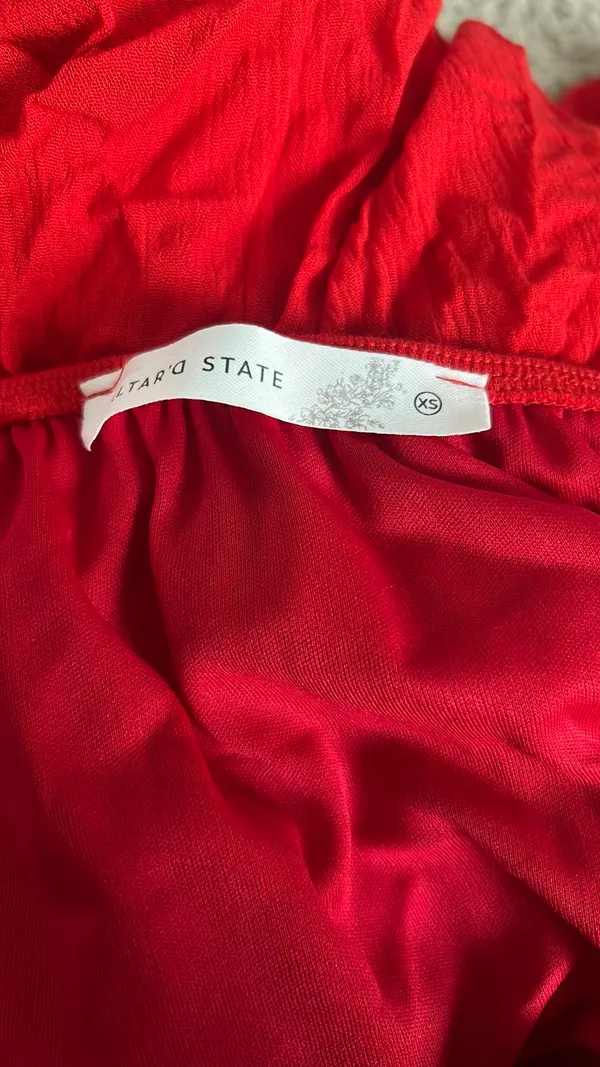 Altar'd State Red dress - Image 4
