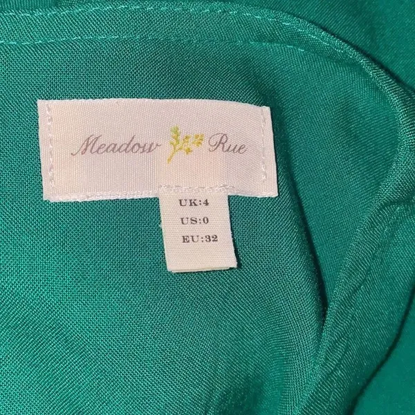✨ Anthropologie Meadow Rue Green Dress ✨ - Image 7