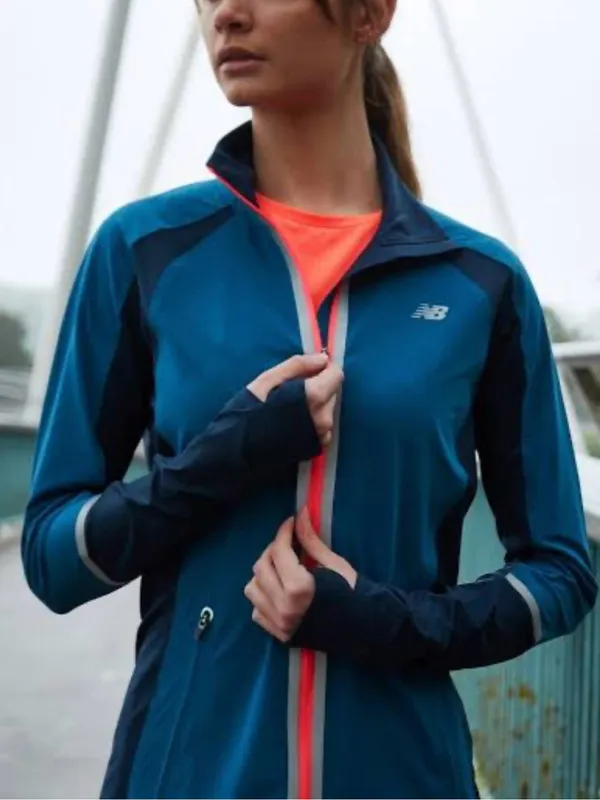 #90 New Balance Dry Fast-Drying Women’s Precision Run Jacket Size M - Image 6