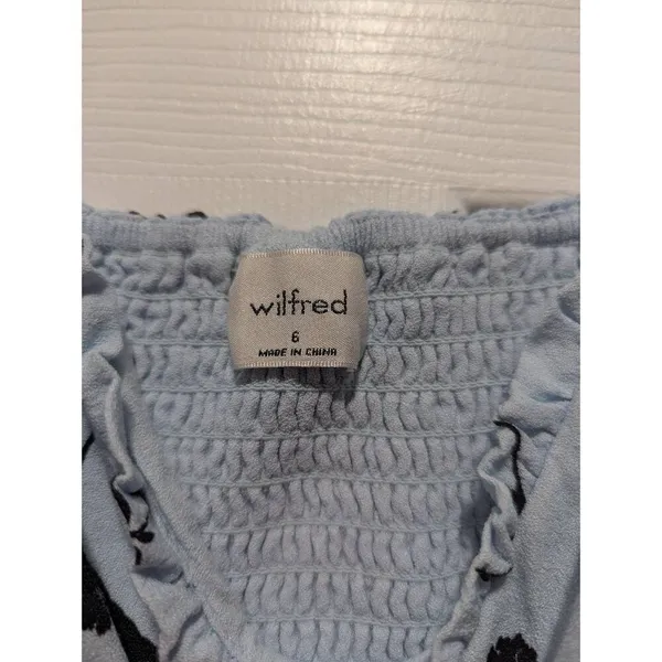 Aritzia wilfred light blue dress 6 - Image 2