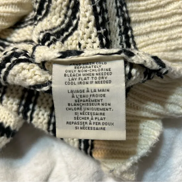 Denim & Supply Ralph Lauren Open Knit Cotton Striped Crewneck Sweater XL Preppy - Image 6