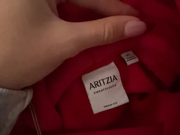 Red Aritzia Hoodie - Image 3