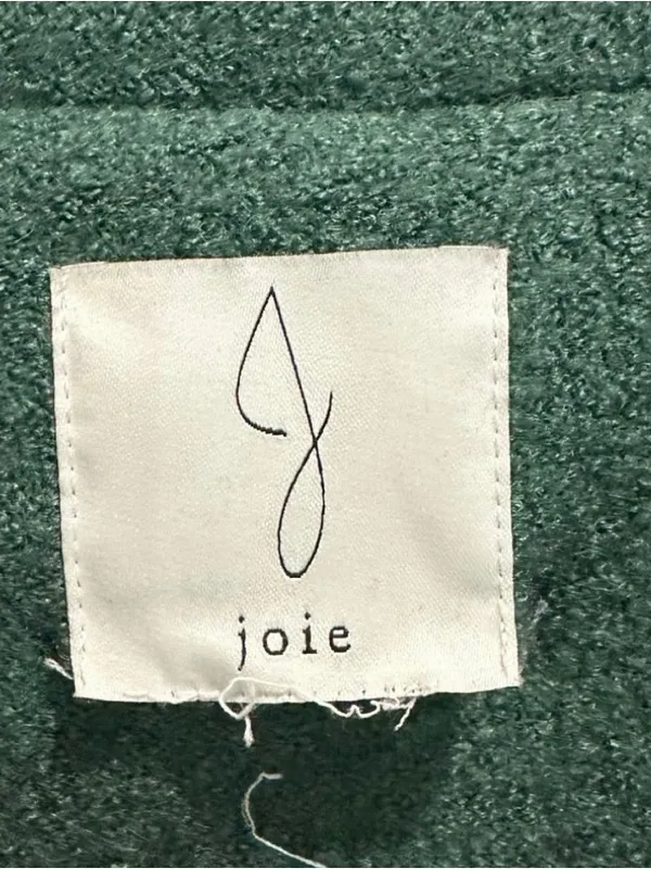 Joie Wool Blend Olive Green Chore Coat Large Oversized Scandi Workwear Jacket - Image 10