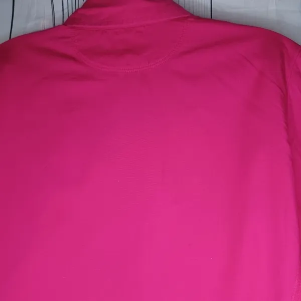 Converse One Star Bright Pink Y2K Retro Casual Utility Camp Button-Up Shirt - Image 11